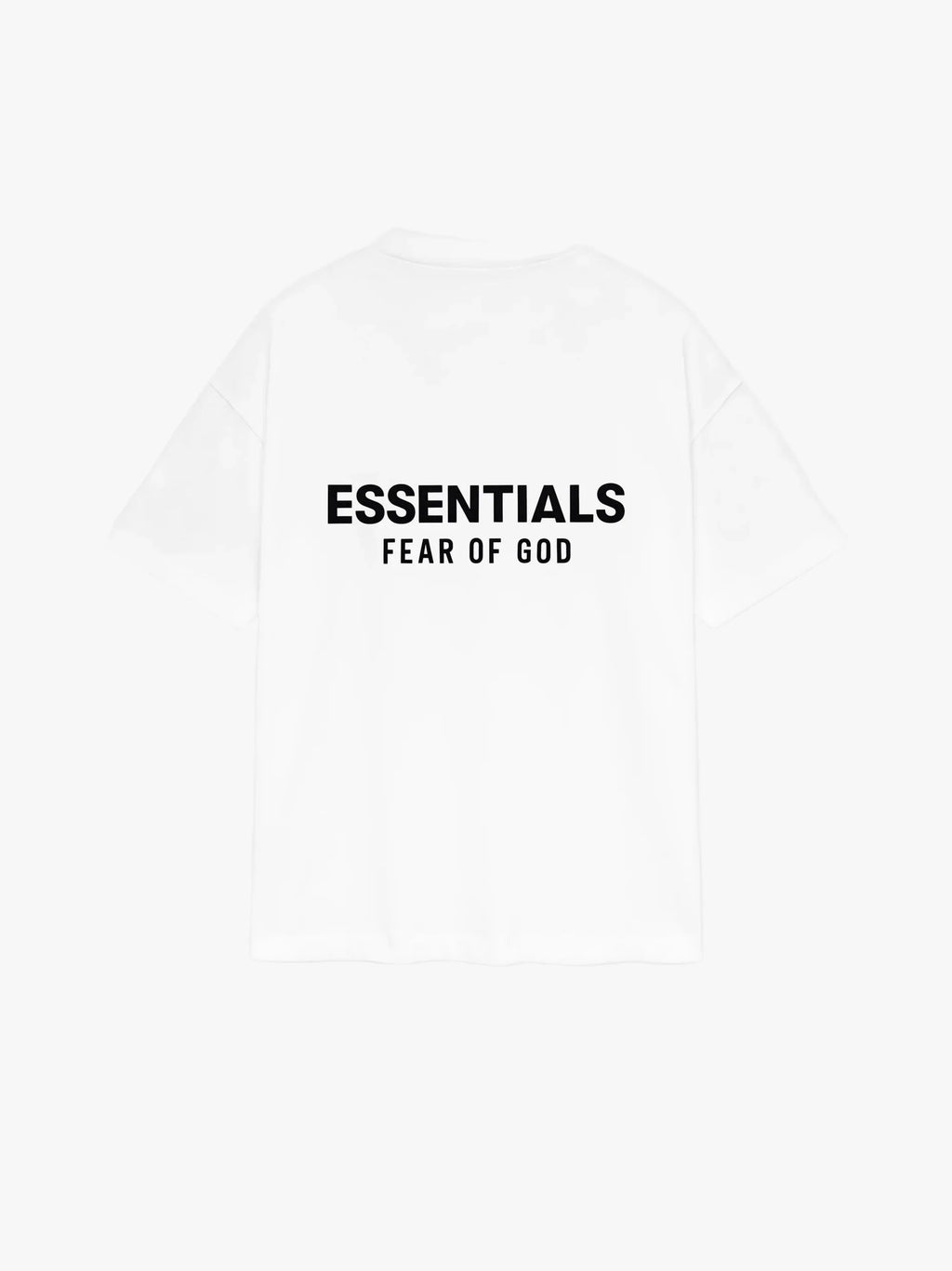 Essentials Fear Of God White Tee (Oversized)