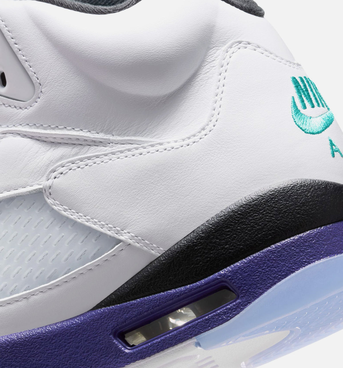 Air Jordan 5 Retro Grape Men's – White/New Emerald/Grape Ice/Black