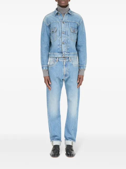 MM6 Maison Margiela four-stitch denim jacket