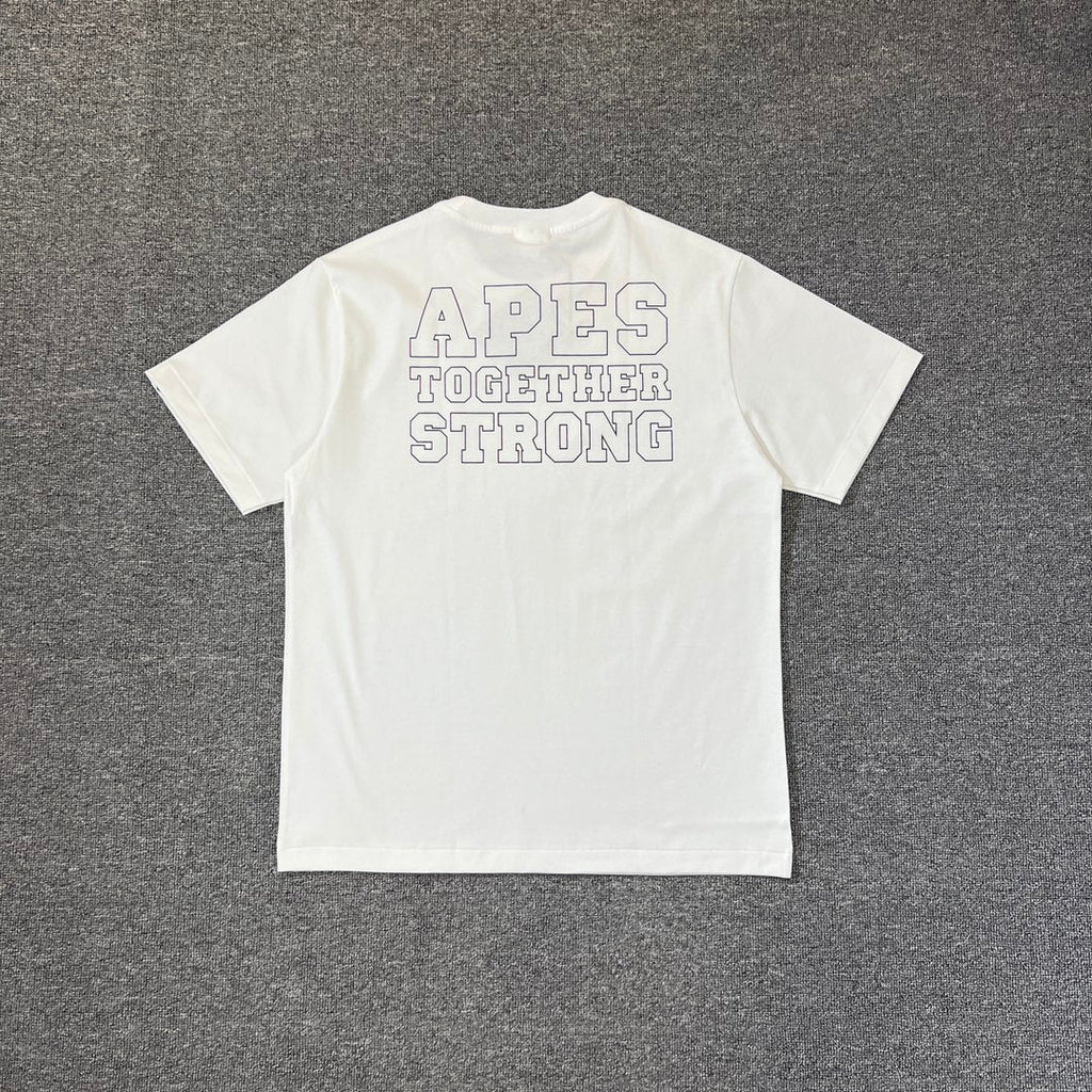 BAPE Classic College Logo Oversized Heavyweight Unisex T-Shirt