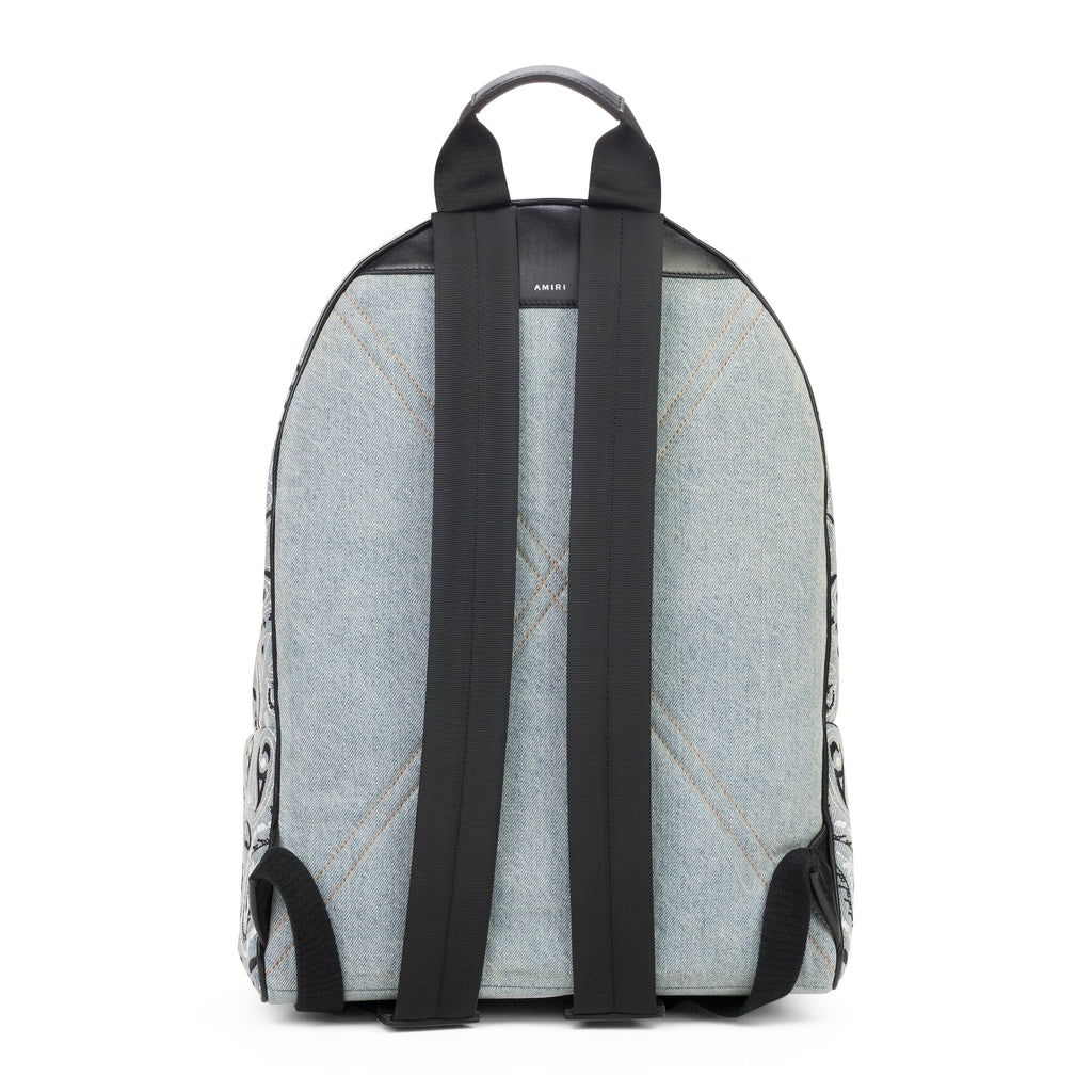 Clay Indigo BANDANA DENIM BACKPACK