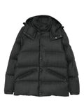 Moncler hooded quilted jacket