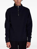Les Tien panelled zip-up sweater
