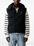 Karl Lagerfeld Jeans hooded quilted gilet