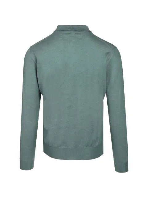 Fedeli long-sleeve polo sweater