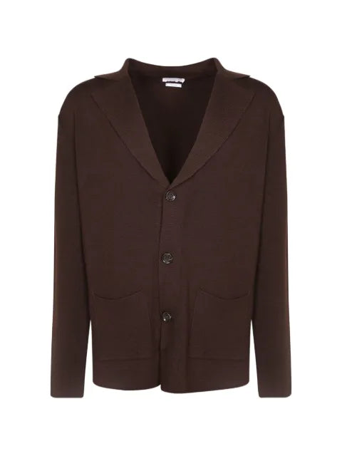 Daniele Fiesoli fine-knit notched-lapel cardigan