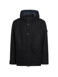 Stone Island 4100018 wool nylon flannel_S.I. ghost parka