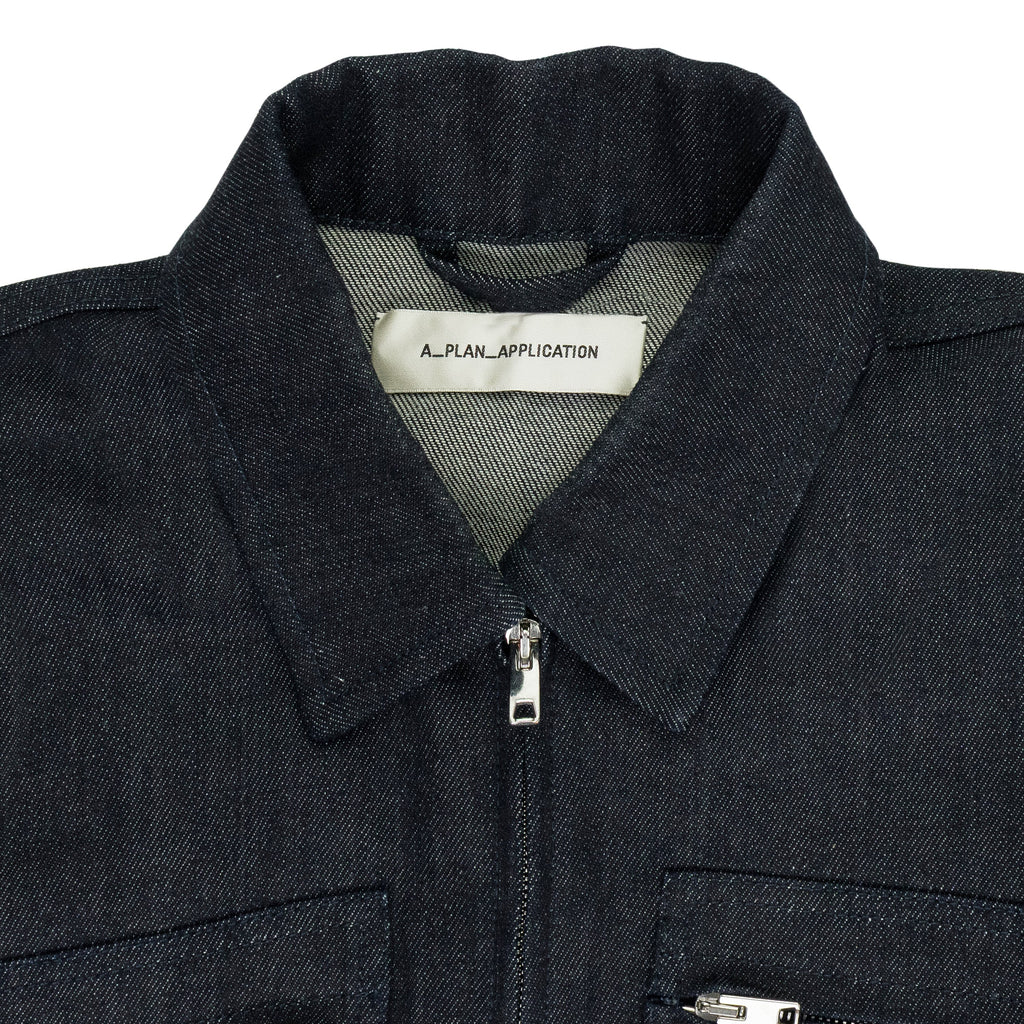 BLUE DENIM RELAXED JUMPSUIT