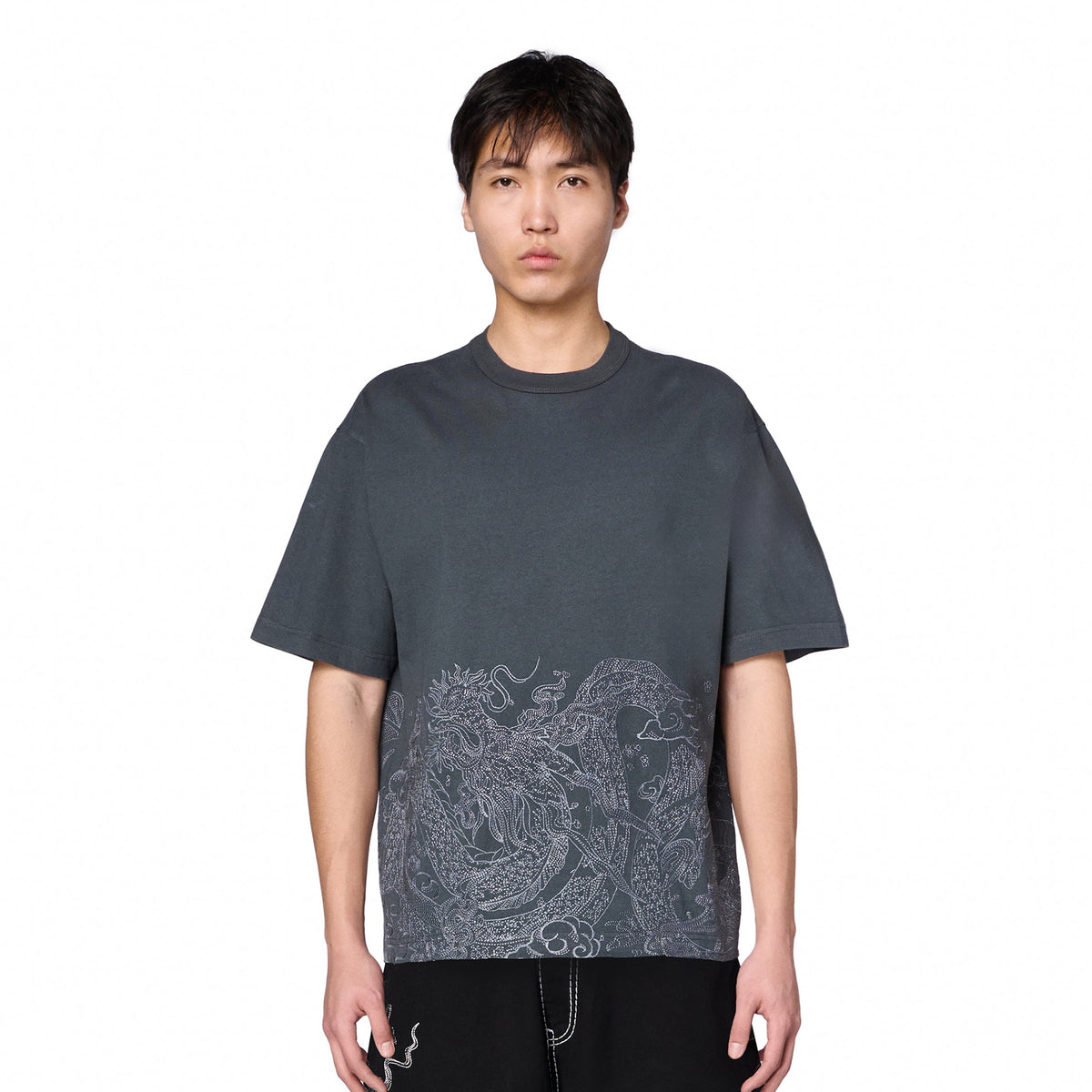 "yakuza" T Shirt anthracite