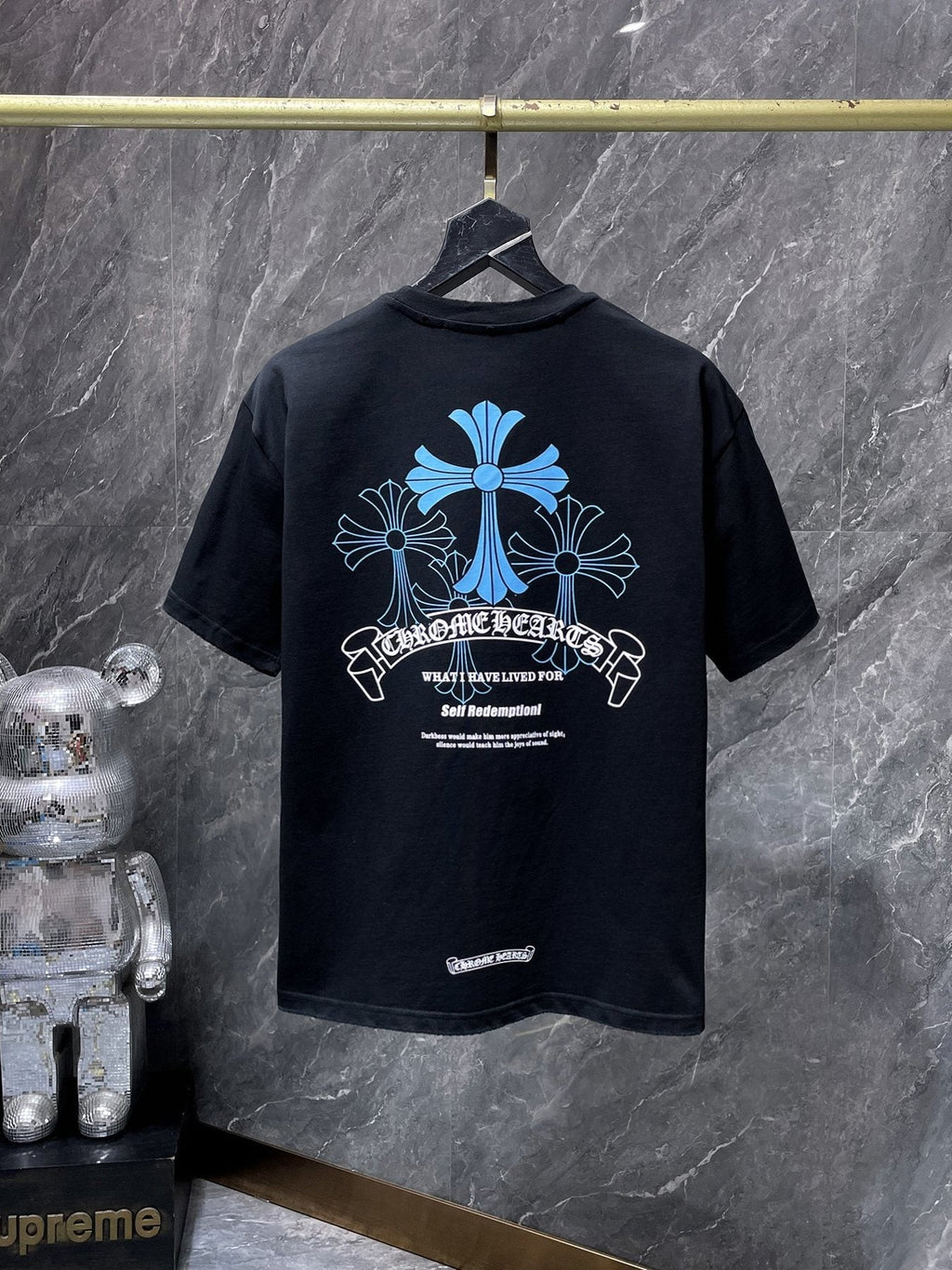 Chrome Hearts Horseshoe Cross Graphic T-Shirt