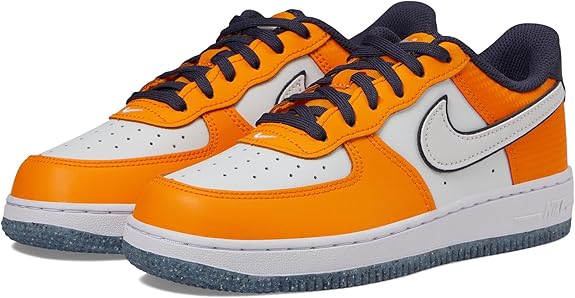 Little Kid's Nike Air Force 1 Low SE Vivid Ornge/Summit Wht (FJ4656 800)