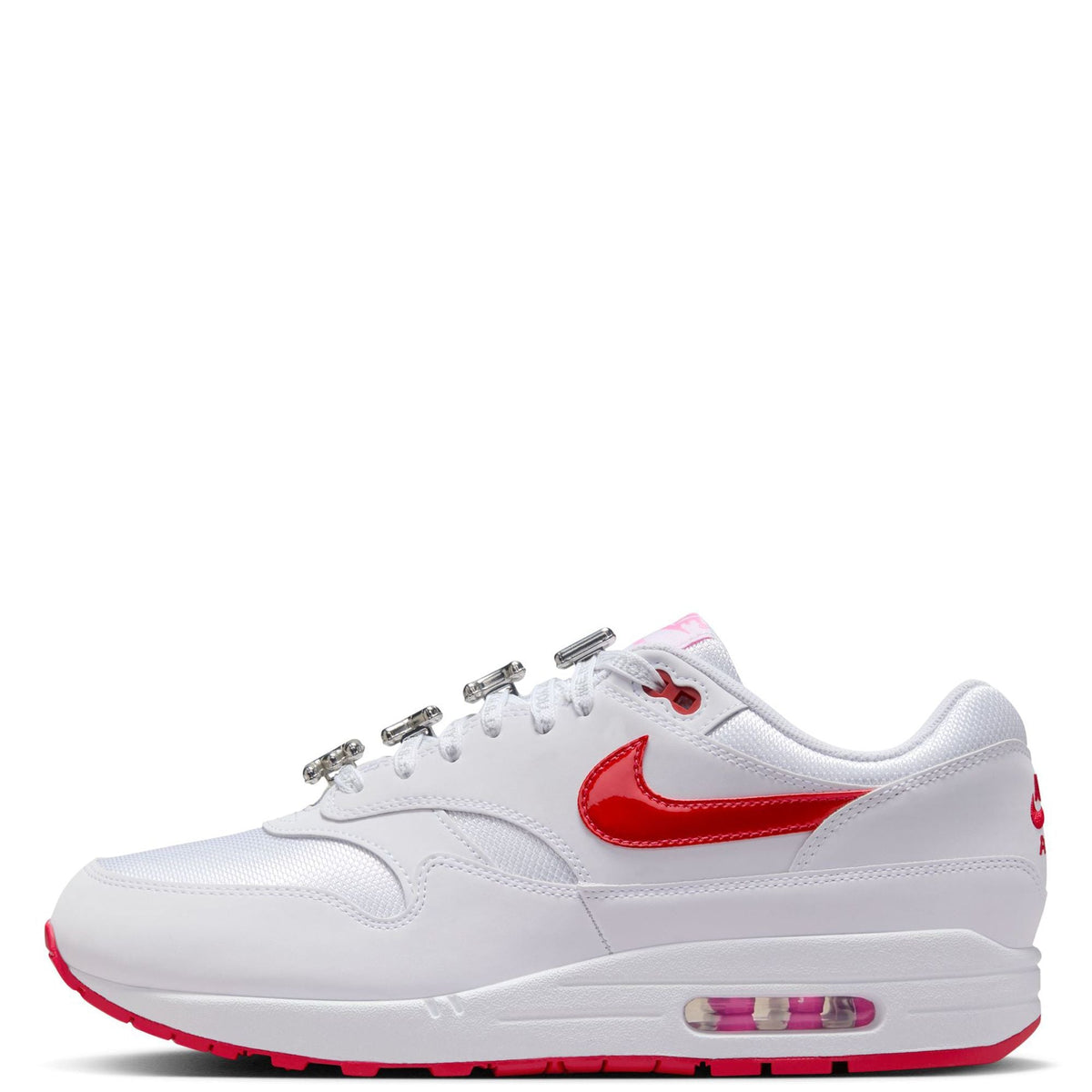 Men's Nike Air Max 1 PRM White/University Red (HV2303 100)