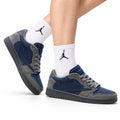 Nike Low-Top Sneakers Navy Gray Unisex Style 24