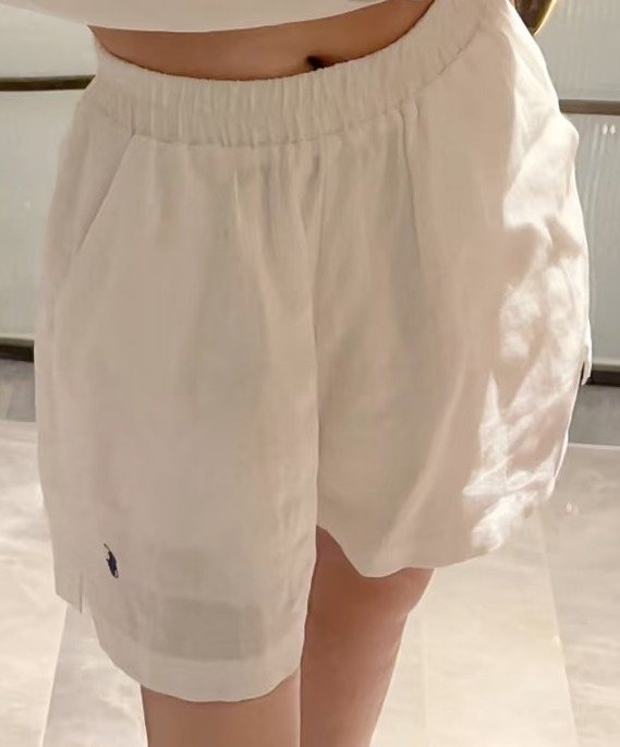 Ralph Lauren Relaxed Elastic-Waist Shorts