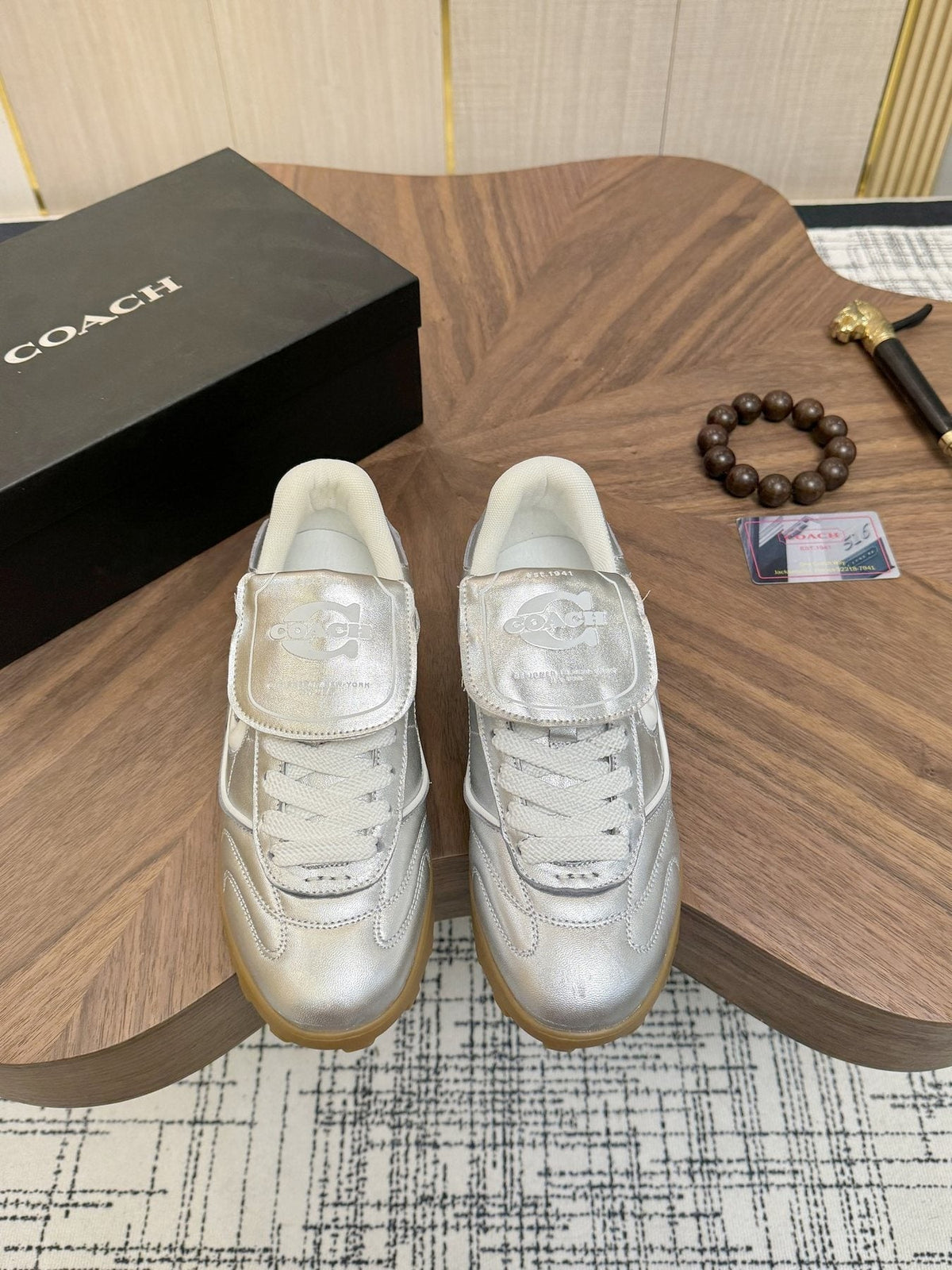 Coach Match Low-Top Sneakers